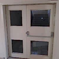 çift kanat yangın kapısı