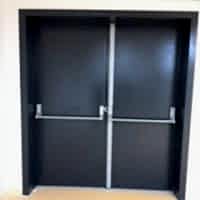 çift kanat yangın kapısı